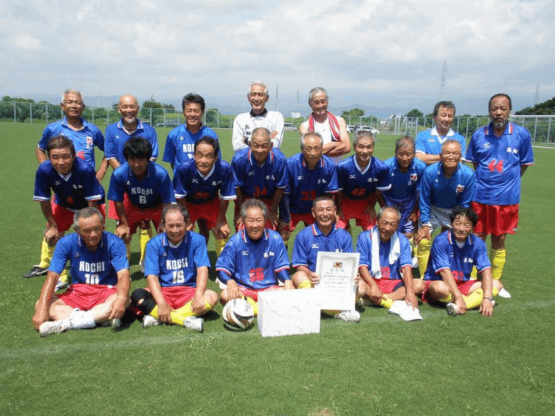 第2回高知県サッカー協会会長杯（６０歳の部)の結果